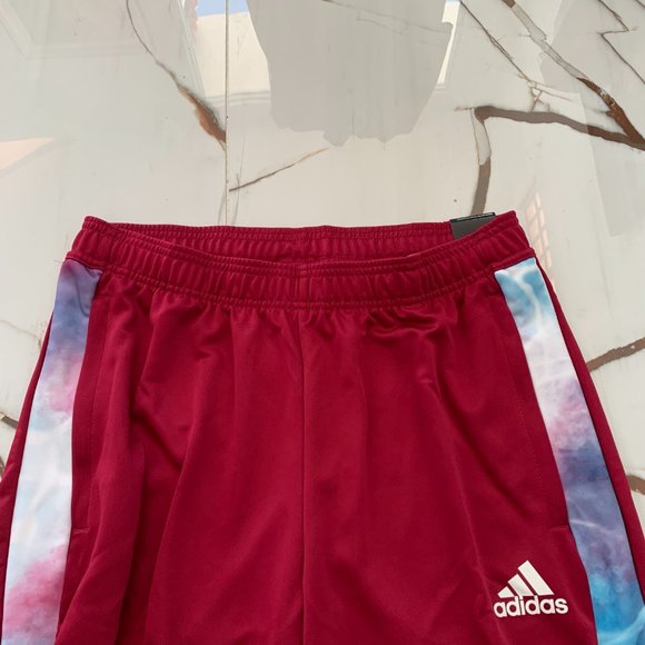 Adidas Men's Soccer Burgundy Tiro Track Pants Regular Tapered Leg Size L - Picture 8 of 16